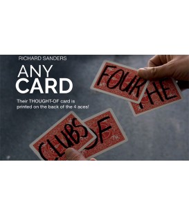 Any Card ( Gimmick and On Line Instruction)
