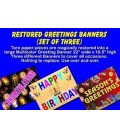 Restored Greeting Banner - Set 3